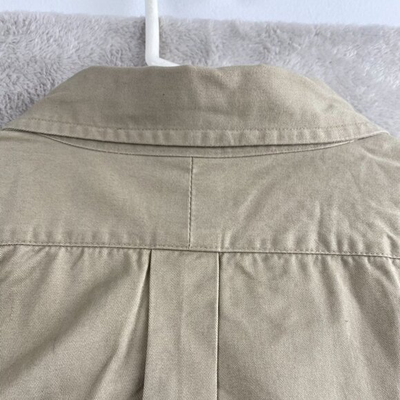 Steve & Barrys Mens XXL Beige Button-Down Long Sleeve Shirt NWT - Picture 8 of 9